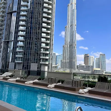 Burj Khalifa View - Modern 1Bdr Apartment Dubai Exterior photo