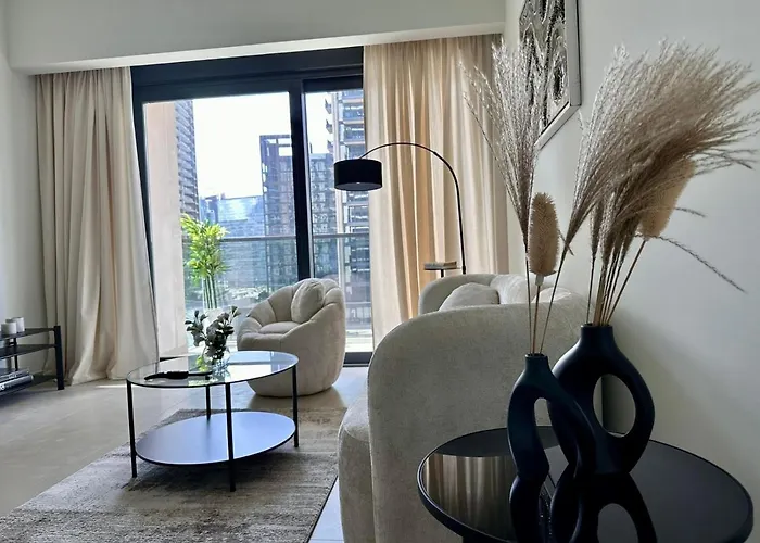 Burj Khalifa View - Modern 1Bdr Apartment