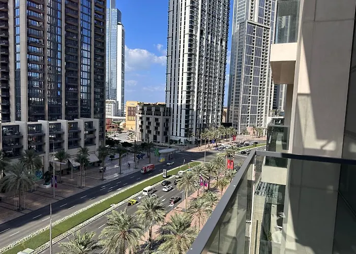 Burj Khalifa View - Modern 1Bdr Apartment
